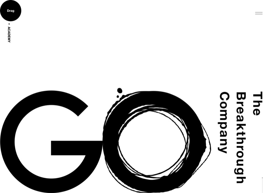 The Breakthrough Company GO のパソコン表示