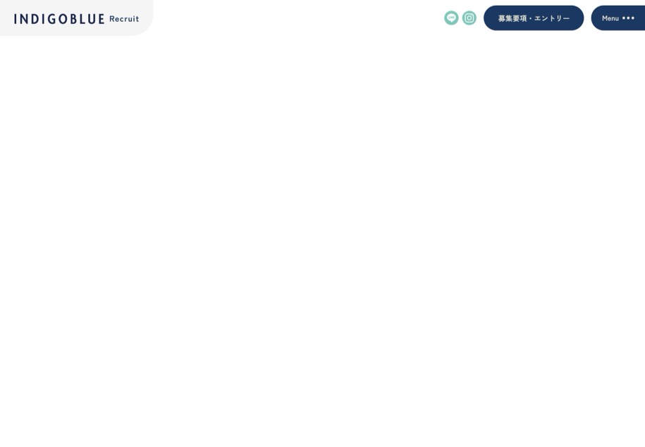 INDIGOBLUE のパソコン表示
