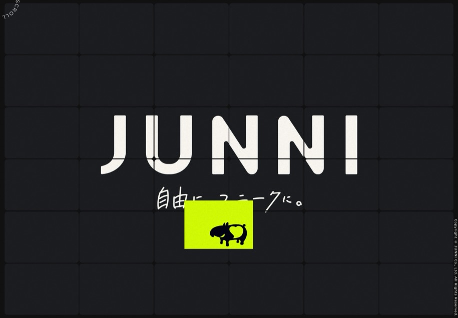 ジュニ のパソコン表示