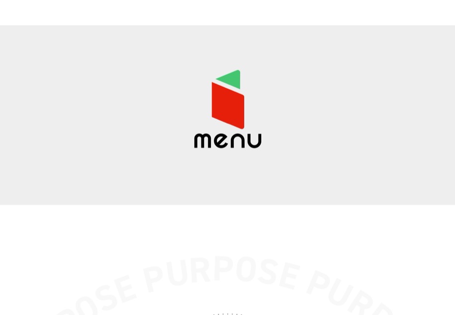 menu のパソコン表示