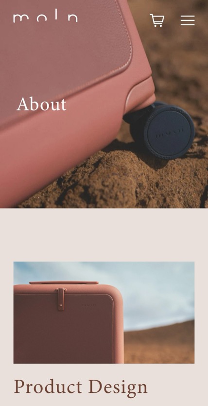 moln のスマホ表示