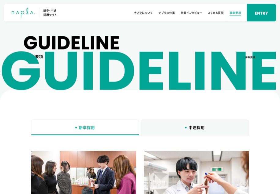ナプラ のパソコン表示
