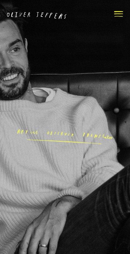 Oliver Jeffers のスマホ表示