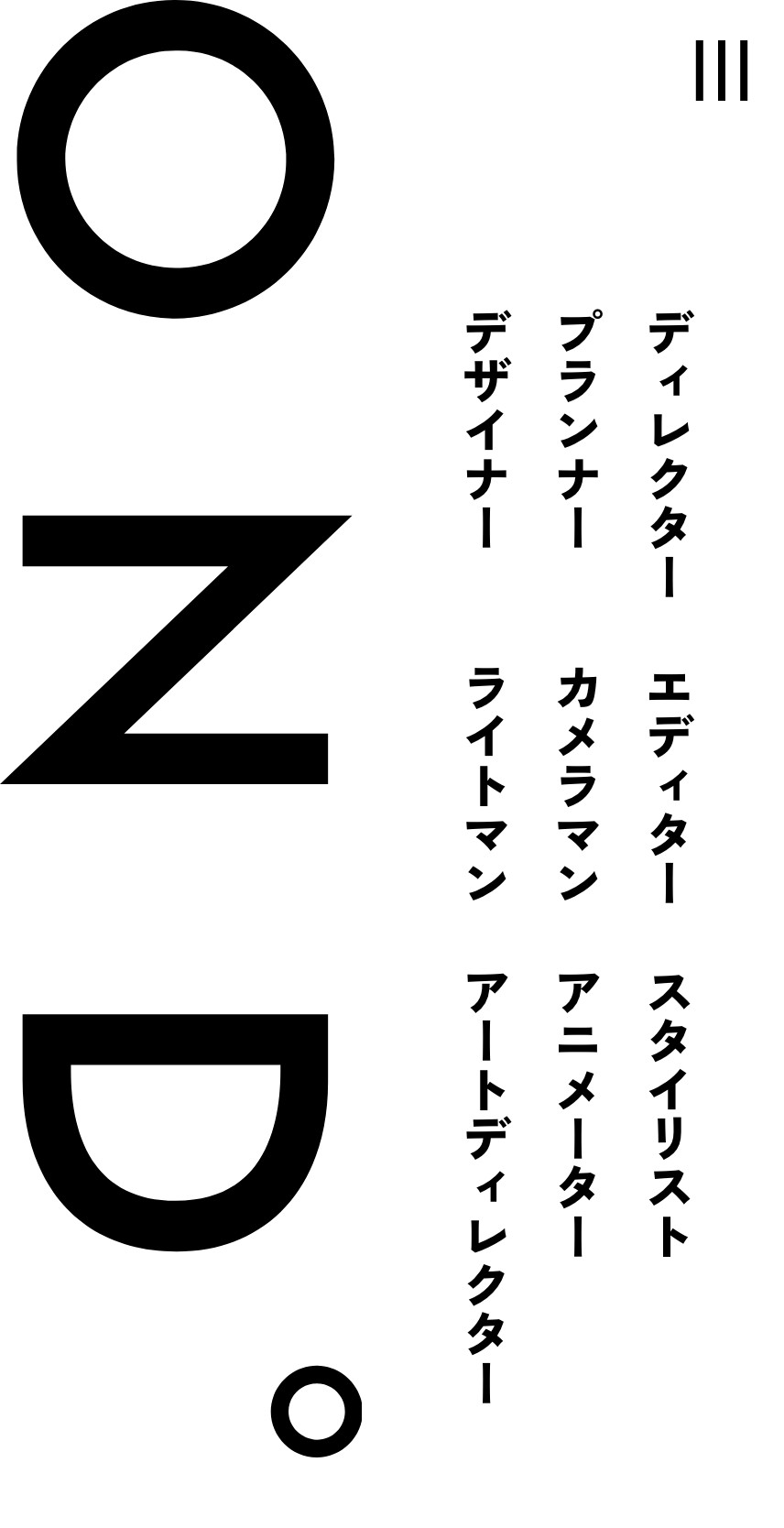 OND° のスマホ表示