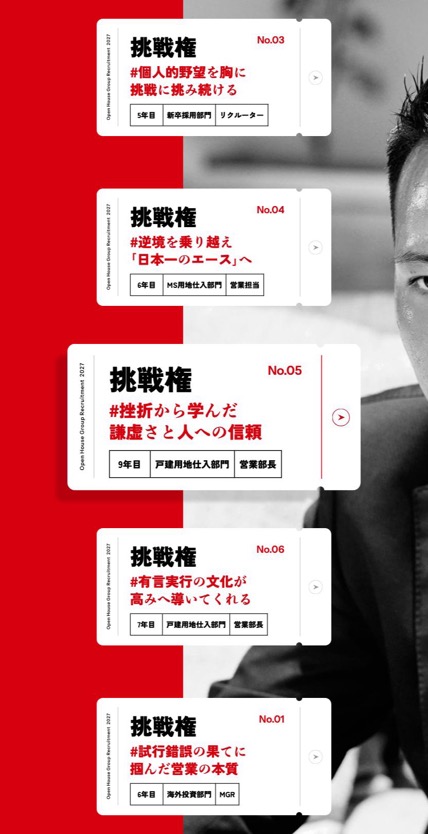 オープンハウスグループ のスマホ表示