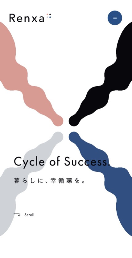 Renxa のスマホ表示
