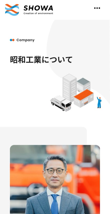 株式会社昭和工業 のスマホ表示