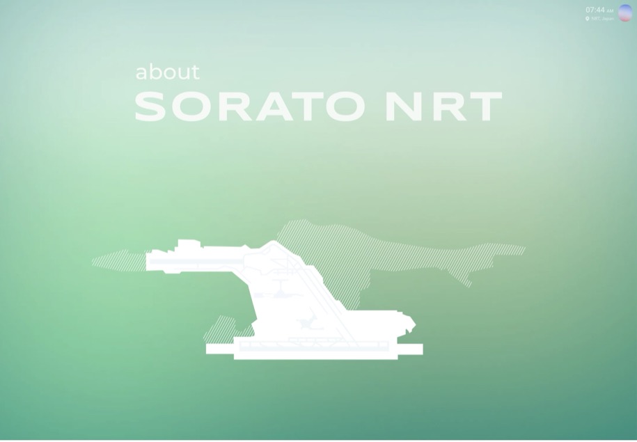 SORATO NRT のパソコン表示